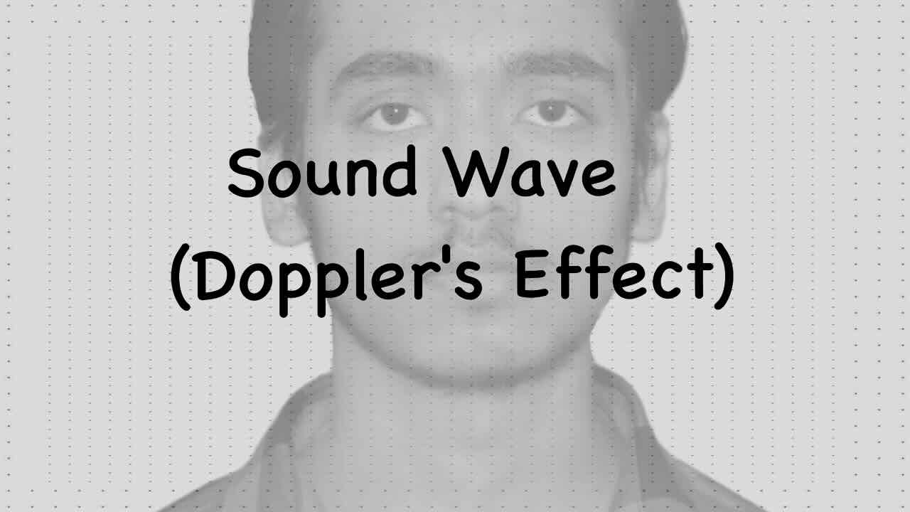 Sound Wave(Dopper's effect)